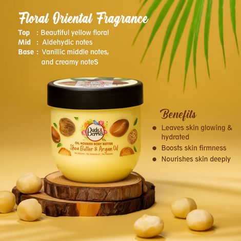I Love Exotic Fruits Body Butter | Mit Sheabutter & Kokosöl | 330ml, Vegan & Zu 85% Natürlichen Ursprungs | Reichhaltige Pflege Für Weiche Haut