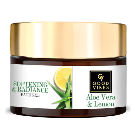 Good Vibes Softening + Radiance Gel - Aloe Vera + Lemon (50 gm)