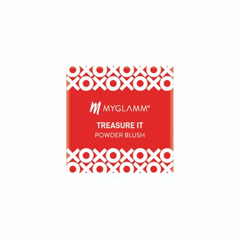 MyGlamm Treasure IT Powder Matte Blush-Loyalty-4gm