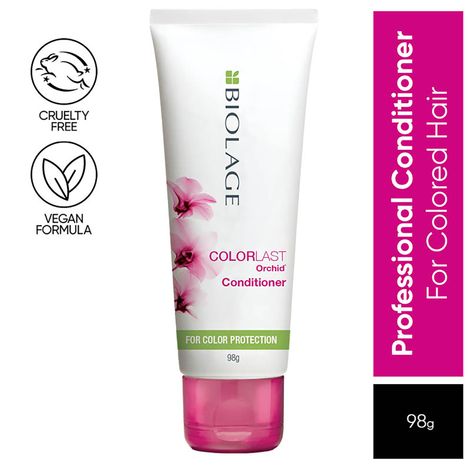 BIOLAGE Colorlast Conditioner 98g |Paraben free| Helps Maintain Color Depth, Tone & Shine | Anti-Fade | For Colored Hair