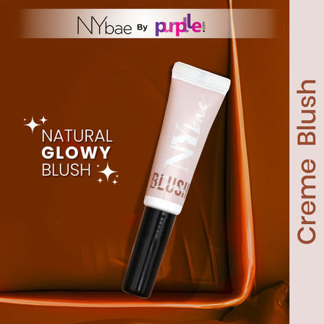 NY Bae Creme Blush | Moisturizing | Liquid Cream Lip and Cheek Tint | Natural Korean Skin | Joyous Brown 03 (10g)