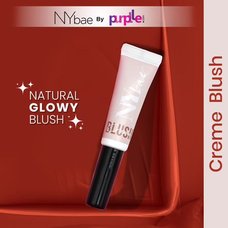 NY Bae Creme Blush | Moisturizing | Liquid Cream Lip and Cheek Tint | Natural Korean Skin | Merry Maroon 01 (10g)