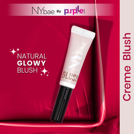 NY Bae Creme Blush | Moisturizing | Liquid Cream Lip and Cheek Tint | Natural Korean Skin | Pouty Pink 05 (10g)