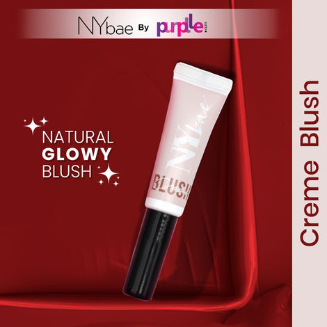 NY Bae Creme Blush | Moisturizing | Liquid Cream Lip and Cheek Tint | Natural Korean Skin | Radiate Red 06 (10g)
