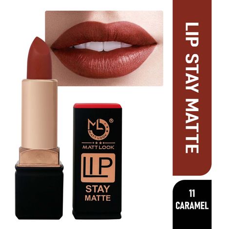 Mattlook Stay Matte Lipstick, Caramel (3.5gm)