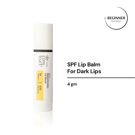 Deconstruct Brightening Lip Balm with SPF 30 - 1% Vitamin C + 0.1% Resorcinol (4 g)