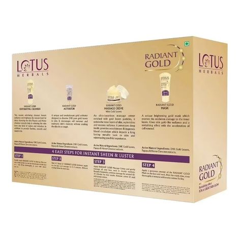 Lotus herbals facial outlet kit