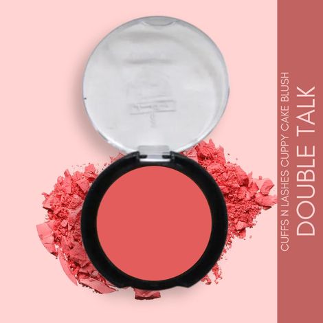 Cuffs N Lashes Cuppy Cake Blush, Double Talk