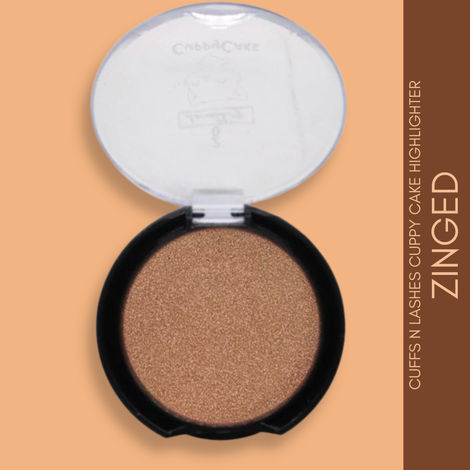Cuffs N Lashes Cuppy Cake Highlighter Palette, Zinged