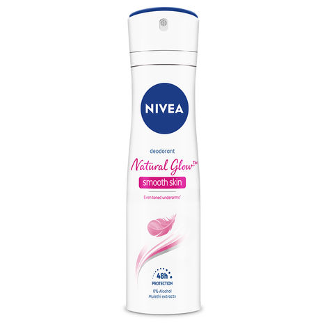 Nivea Deodorant, Natural Glow Smooth Skin, Women (150 ml)