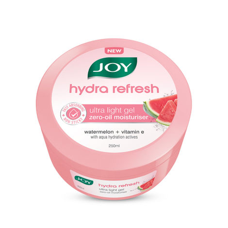 Joy Hydra Refresh Ultra Light Gel Oil Free Moisturizer with Watermelon & Vitamin E (250ml)