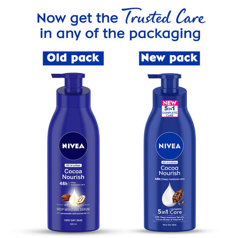Buy Nivea 48h Cocoa Nourish Body Lotion 400 ml Online at Best Prices in  India - JioMart.