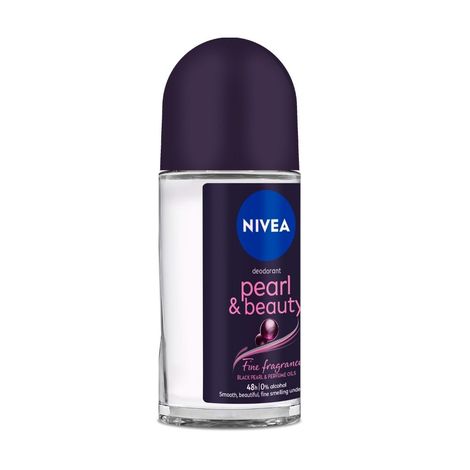 NIVEA Women Deodorant Roll on, Pearl Beauty Fine Fragrance for