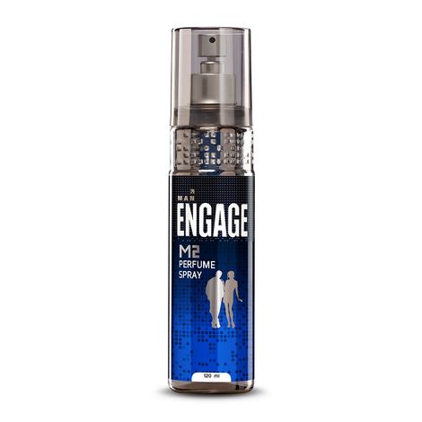 Engage M2 Perfume for Men, Citrus and Lavender Fragrance Scent, Skin Friendly Perfume for Men Long Lasting Smell, 120ml