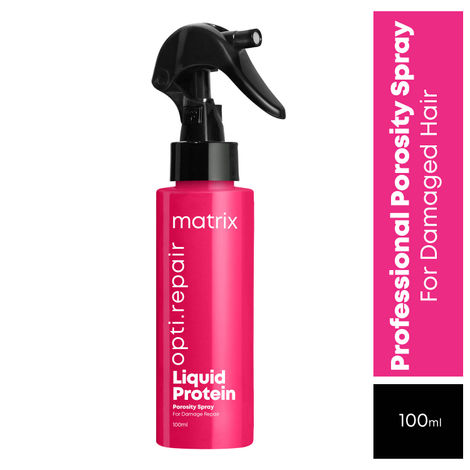 Matrix Opti.Repair Porosity Spray, Repairs Damage from 1st Use, Liquid Protein + B5, 100 ml