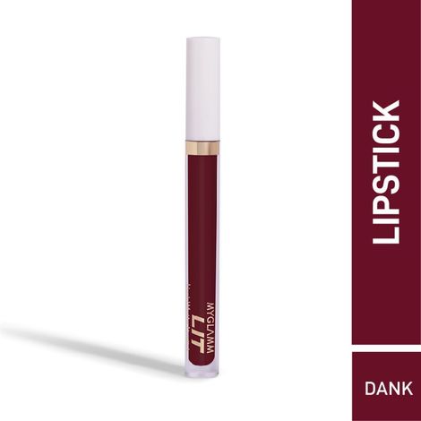 MyGlamm LIT Liquid Matte Lipstick-Dank (3 ml)