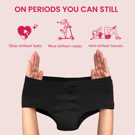 Buy Teen Period Panties Cotton Girls Leak Proof Menstrual