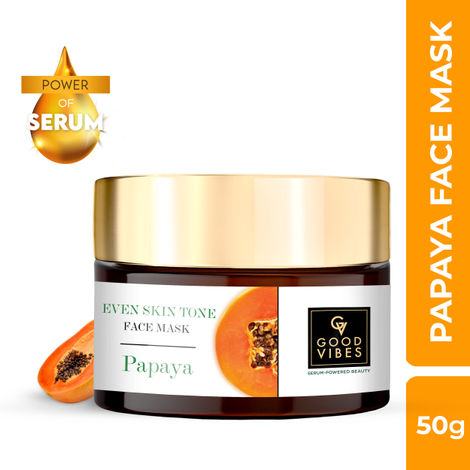 Good Vibes Papaya Even Skin Tone Face Mask 50g