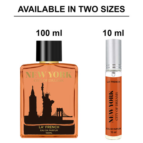 LA' French New York City of Dream Eau De Parfum For Men Women