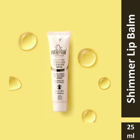 Dr.PAWPAW Shimmer Balm (25 ml)| No Fragrance Balm, For Lips, Skin, Hair, Cuticles, Nails, and Beauty Finishing