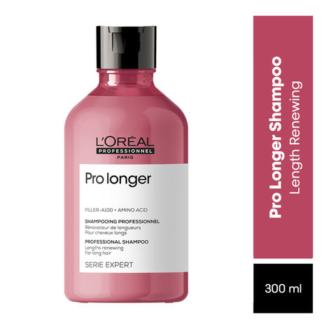 L'Oreal Professionnel Serie Expert Pro Longer Shampoo | For Long Hair with Thinning Ends | With Filler-A100 and Amino Acid (300ml)