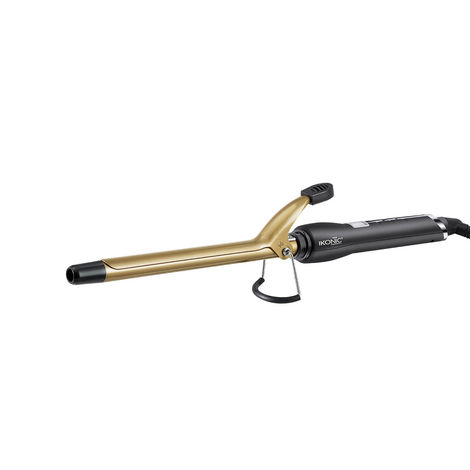 Ikonic Curling Tong - CT 16 | Black | Ceramic | Corded Electric | Hair Type - All | Heating Temperature - Up To 360 Degrees Celsius