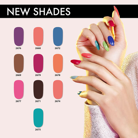 Buy Elle 18 Nail Pops Nail Polish Shade (27) 5 ml Online | Flipkart Health+