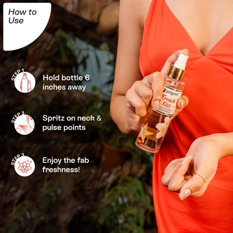 Pilgrim French Kiss Body Mist (Vanilla With Starfruit)| Vanilla