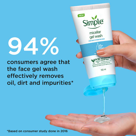 Simple micellar face wash 2025
