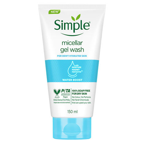 Simple micellar deals facial wash