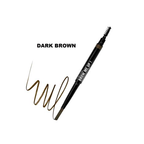 Me-On Pro Brow me Up Eyebrow Definer Pencil Shade# Dark Brown