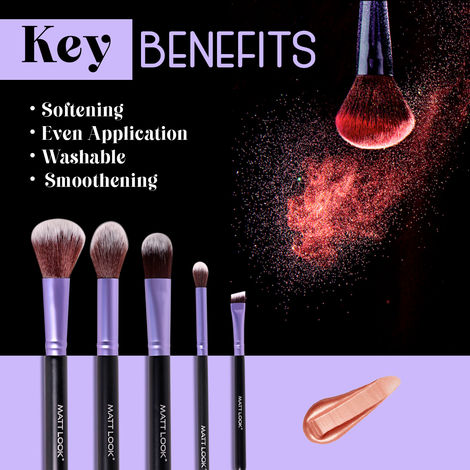 Face makeup brush set online