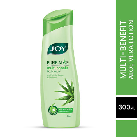 Joy Pure Aloe Multi-Benefit Body Lotion, For Normal to Oily Skin 300ml