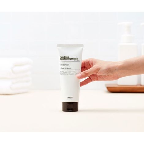 PURITO Green Deep Foaming Cleanser 150ml Korean Skin Care