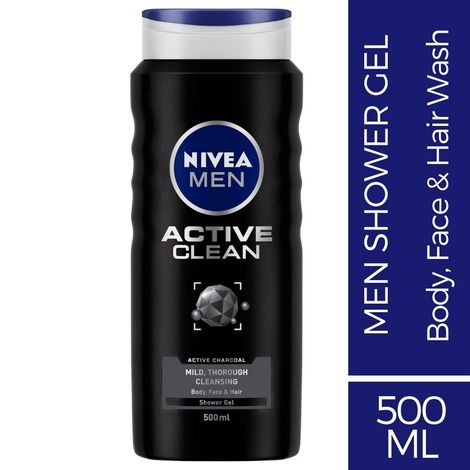 Nivea Men Active Clean Shower Gel 500 ml