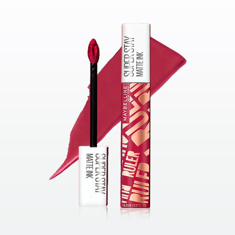 Maybelline New York Superstay Matte Ink Liquid Lipstick, Ruler (5 ml)