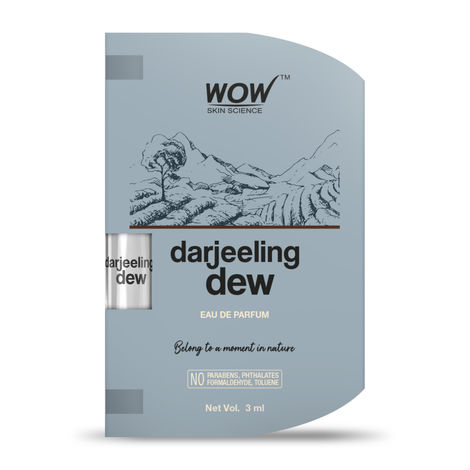 WOW Skin Science Darjeeling Dew Perfume - 3mL - Sampler