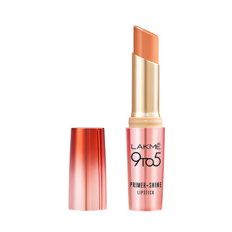 Lakme 9to5 P+S Lipstick, Lush Nude, 3.6 gm