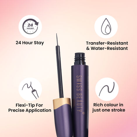 Buy Swiss Beauty Hi-tech Super Line Eyeliner Waterproof - Black 