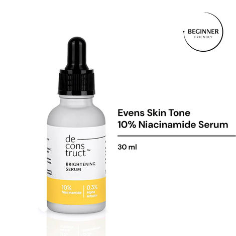 Deconstruct Brightening Serum - 10% Niacinamide + 0.3% Alpha Arbutin - (30 ml)