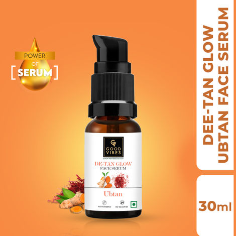 Good Vibes De Tan Glow Ubtan Face Serum 30ml GT
