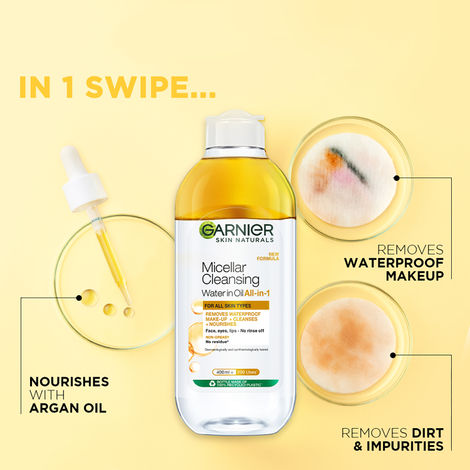 Buy Garnier Skin Naturals Micellar Oil Infused Cleansing Water