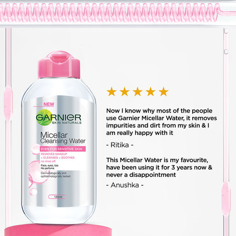 Buy Garnier Skin Naturals Micellar Cleansing Water 125 ml