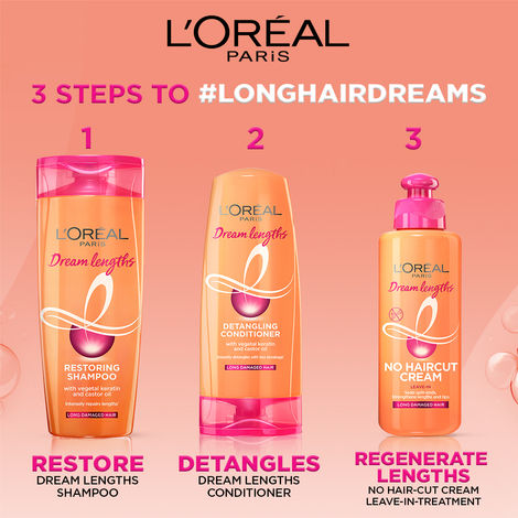 Buy L Oreal Paris Dream Lengths No Haircut Cream 200 ml Online