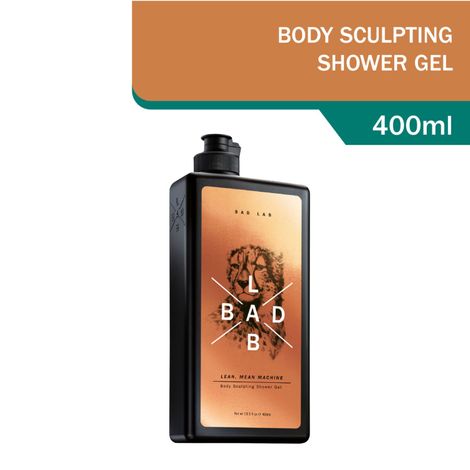 Bad Lab Body Sculpting Shower Gel - Lean, Mean Machine - 400ml