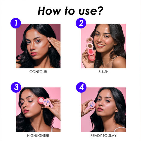 Face outlet highlighter set