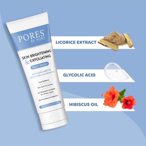 Exfoliating face wash store