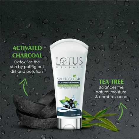 Lotus white shop glow face wash