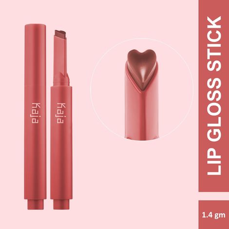 KAJA Heart Melter | Lip Gloss Stick | 03 Crazy 4U - Soft Rosy Mauve | Cruelty-free, Vegan, Paraben-free, Sulfate-free, Phthalates-free, K-Beauty