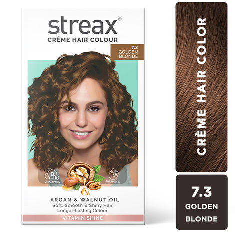 Streax Hair Colour - Golden Blonde 7.3 (120 ml)